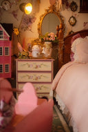 Blush Gingham Dreams Quilt Set