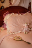 Blush Gingham Dreams Quilt Set