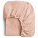 Cot Fitted Sheet - Apricot Blush - Moon & Back Collective