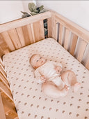 Cot Fitted Sheet - Rainbow - Moon & Back Collective