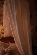 Blush Gingham Dreams Canopy