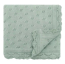 Moss Green Dottie Blanket