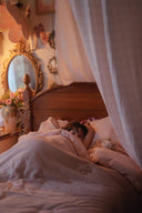 Blush Gingham Dreams Canopy