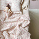 sweet pink and floral design for a little girl
