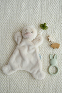 Bill the Duck baby comforter with secure dummy attachment
