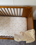 Rocking Around Fitted Cot Sheet