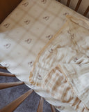 Rocking Around Fitted Cot Sheet