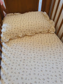 Vintage Rose Fitted Cot Sheet