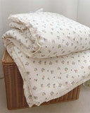 Moon & Back Collective Vintage Rose quilt set with a nostalgic floral print