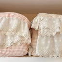 Blush Gingham Dreams Quilt Set