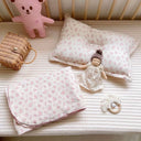 kids blanket and mini pillow in sweet design